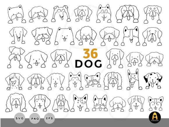 36 Cute Dog Animals Svg for Cut: A Designer's Best Friend
