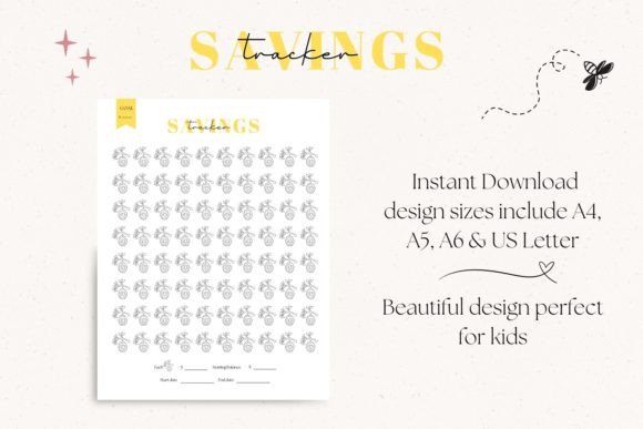 Bee Savings Challenge: A Whimsical Tracker for Real Goals