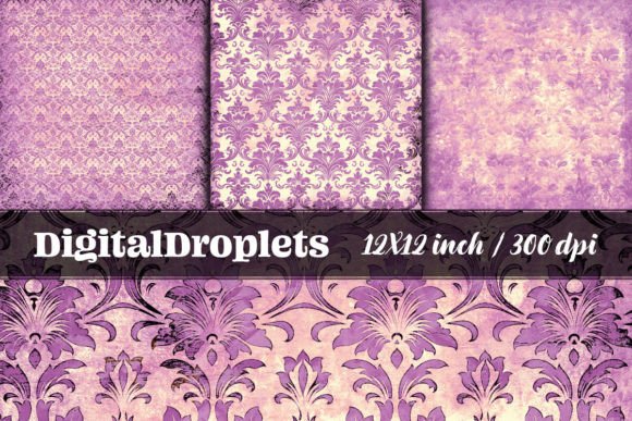 Faded Vintage Damask Vol.1: Classic Patterns for Modern Design