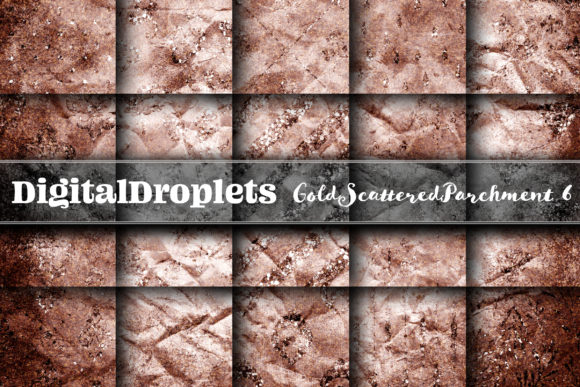 Gold Scattered Vol. 6: A Designer's Parchment Collection