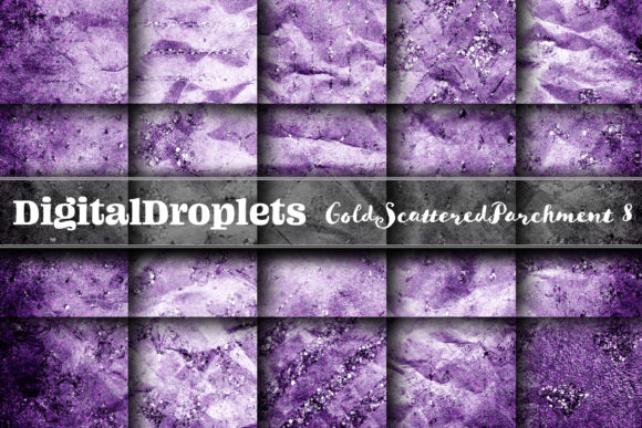 Gold Scattered Vol. 8: Textured Parchment Paper Set