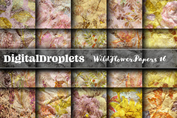 Nature Parchment Vol. 16: Bold Textures for Gothic & Vintage Projects