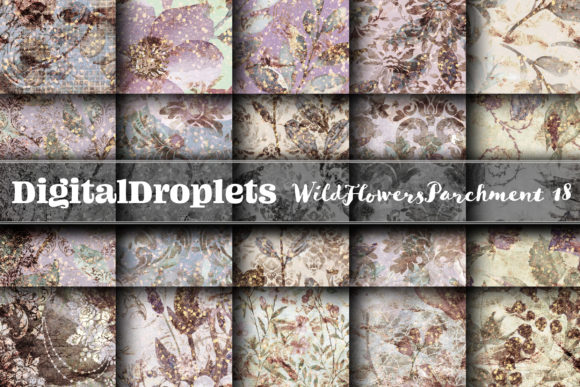 Nature Parchment Vol. 18: Bold Textures for Moody Designs