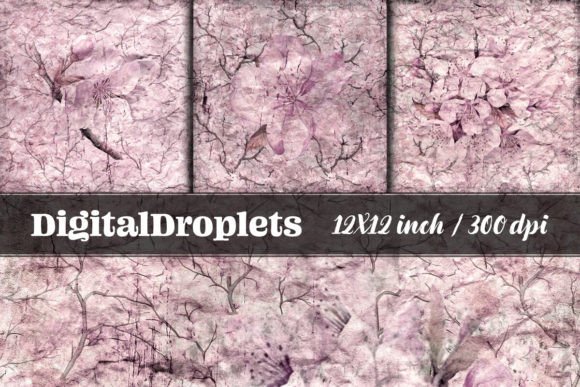 Vintage Cherries Vol.7: A Modern Take on Classic Floral Paper Design