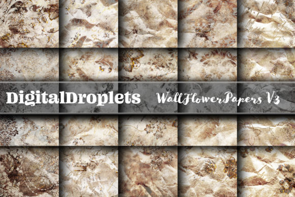 Wall Flowers Papers Vol. 3: Deep Texture for Digital Craft