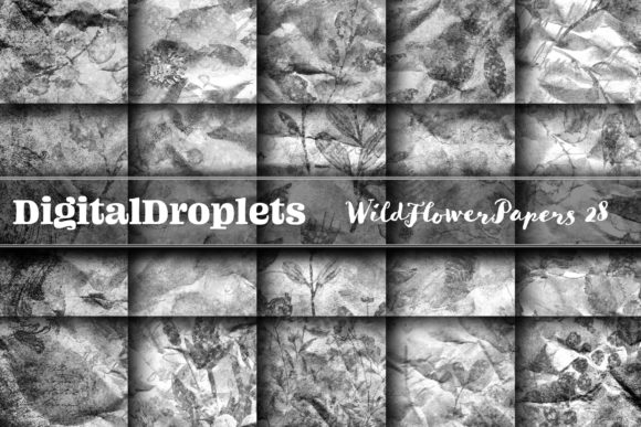 Wild Flowers Papers Vol. 28: Gothic & Vintage Textures