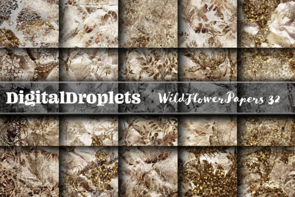 Wild Flowers Papers Vol. 32: A Gothic & Vintage Designer's Dream